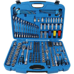 Coffret de douilles super lock et accessoires BGS TECHNIC - 6,3 mm / 10 mm / 12,5 mm - 218 pcs - 8820