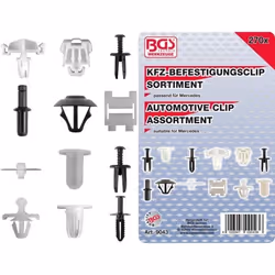 Assortiment de clips de fixation automobiles pour Mercedes 270 pièces