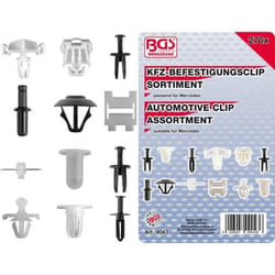 Assortiment de clips de fixation automobiles pour Mercedes 270 pièces