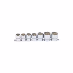 BGS 9109 Jeu de Douilles, douze pans 12,5 mm (1/2'') 20 - 32 mm