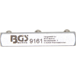 3 pans mâle 6,3 mm (1/4'') pour art. 9160 bgs 9161