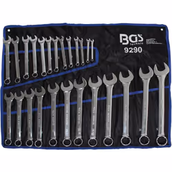 Jeu de clés mixtes BGS TECHNIC - 6 à 32 mm - 25 pcs - 9290