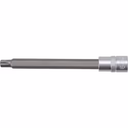 Douille spéciale pour démontage et montage de vis à tête cylindrique polydrive Profil d'écrou cannelé À utiliser comme : T100 ...