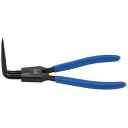 Pince pour circlips - BGS TECHNIC - 90° - pour circlips extérieurs - 165 mm