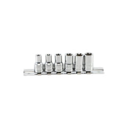 Bgs Technic - Jeu de douilles profil t Plus 6,3 mm - 12EP - 6 pcs - 9588