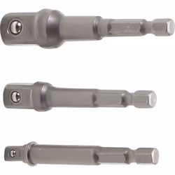 Pour utilisation avec une perceuse Surface: sablée Étendue de la livraison: Adaptateur pour perceuse, 65 mm, empreinte carré  ...