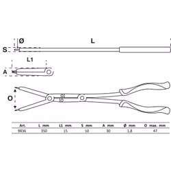BGS technic Tool Tray 1/3: Double-Joint Circlip Pliers Set - Vue supplémentaire 3