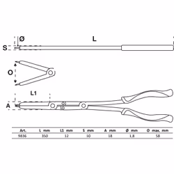BGS technic Tool Tray 1/3: Double-Joint Circlip Pliers Set - Vue supplémentaire 4