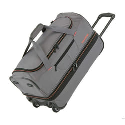Sac de voyage - Travelite - Basics Wheeled Duffle 55 - Gris/Vert - 100% Polyester - 2.30kg