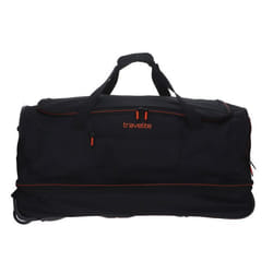 Travelite Basics Wheeled Duffle 70 Expandable black / blue