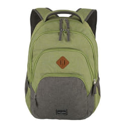 Sac à dos - travelite - Basic Melange - Vert/Gris - 31x45x16 cm - 22L - Mixte