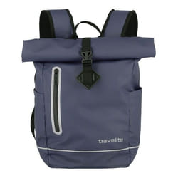 Sac à dos - travelite - Basics Roll-Up Backpack Plane - Bleu - 40x45x15 cm - 450g