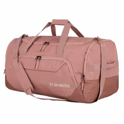 Sac de voyage - travelite - Kick Off Duffle L - Vieux rose - 62x34x37 cm - 990g