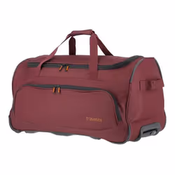 Sac de voyage - travelite - Basics Fresh Wheeled Duffle - Rouge vin - 89 litres - 2.40 kg