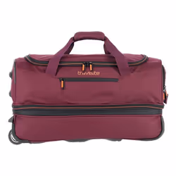 Travelite Basics Chariot Carapace molle Bordeaux 51 L Polyester
