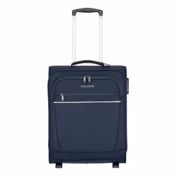 Travelite ELVAA 4w Trolley M, Sac de vêtements, Carapace molle, Noir, Fermeture à glissière, Pas de motif, Unisexe
