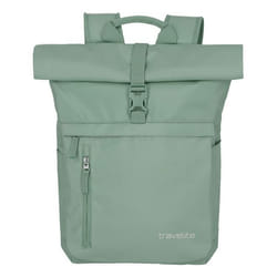 travelite Sac à dos vert clair pour femme et homme Basic Rollup Backpack Light Green 267807