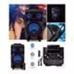 Enceinte Portable - SONO - 200W - Bluetooth - Karaoke - LED RVB