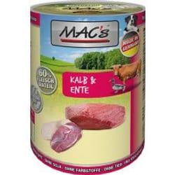 MAC's 925 pâtée pour chien Canard, Veau Adulte 400 g