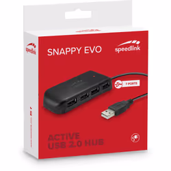 SPEEDLINK SNAPPY EVO USB 2.0 Type-A 480 Mbit/s Noir