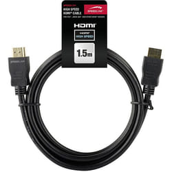 SPEEDLINK 1.5m, HDMI M/M câble HDMI 1,5 m HDMI Type A (Standard) Noir