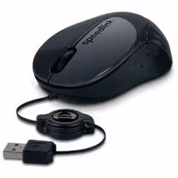 SPEEDLINK Beenie, Ambidextre, USB Type-A, 1200 DPI, Noir