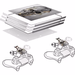 SPEEDLINK SL-450700-SKULL accessoire de console de jeux Adhésifs