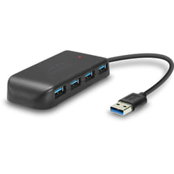 SPEEDLINK SL-140108-BK hub & concentrateur USB 3.2 Gen 1 (3.1 Gen 1) Type-A 5000 Mbit/s Noir