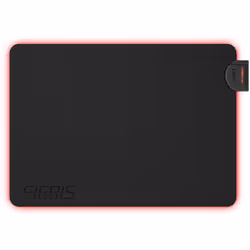 SPEEDLINK FIERIS, Noir, Rouge, Motif, Alimenté par port USB, Base antidérapante, Tapis de souris de jeu