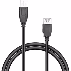 SPEEDLINK SL-170204-BK, 3 m, USB A, USB A, USB 2.0, 480 Mbit/s, Noir
