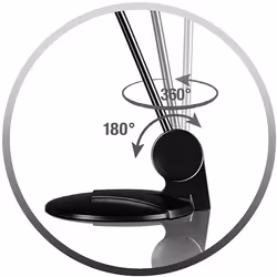 SPEEDLINK Pure Desktop Noir Microphone de PC