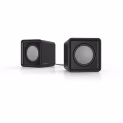 SPEEDLINK SL-810004-BK, 1-voie, 2.0 canaux, Avec fil, 5 W, 50 - 20000 Hz, Noir