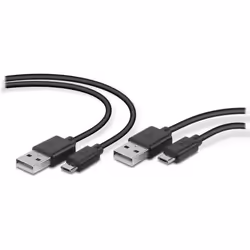 SPEEDLINK SL-450104-BK, 3 m, USB A, Micro-USB A, Noir