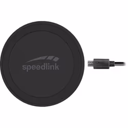 SPEEDLINK SL-690403-BK chargeur d'appareils mobiles Smartphone Noir USB Recharge sans fil Charge rapide Auto