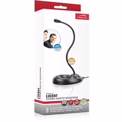 SPEEDLINK LUCENT Noir Microphone de PC