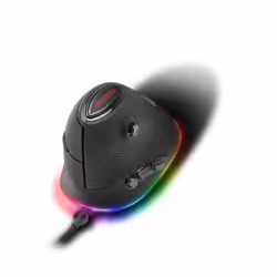 SPEEDLINK SOVOS, Droitier, Conception verticale, USB Type-A, 10000 DPI, Noir