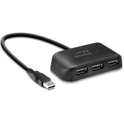 SPEEDLINK SL-140004-BK hub & concentrateur USB 2.0 480 Mbit/s Noir