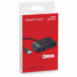 SPEEDLINK SNAPPY EVO USB 3.2 Gen 1 (3.1 Gen 1) Type-A 5000 Mbit/s Noir