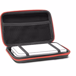 SPEEDLINK CADDY Boîtier robuste Nintendo Noir, Rouge