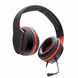 SPEEDLINK HADOW, Avec fil, Jouer, 20 - 20000 Hz, 270 g, Casque, Noir