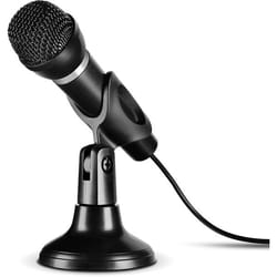 SPEEDLINK CAPO Noir Microphone de PC