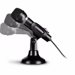 SPEEDLINK CAPO Noir Microphone de PC