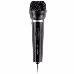SPEEDLINK CAPO Noir Microphone de PC