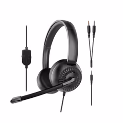 SPEEDLINK METIS, Avec fil, Jouer, 160 g, Écouteurs, Noir