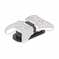 SPEEDLINK TWINDOCK USB Dual Charger, Xbox One, Noir, XBox One, Avec fil, Hybrides nickel-métal (NiMH), 2400 mAh