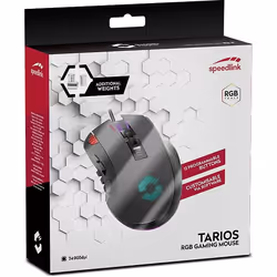 SPEEDLINK TARIOS souris Droitier USB Type-A 24000 DPI - Vue supplémentaire 5