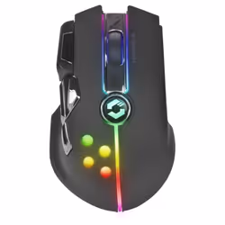 SPEEDLINK IMPERIOR, Droitier, Optique, RF Wireless + USB Type-A, 10000 DPI, Noir