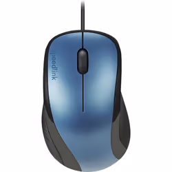 SPEEDLINK KAPPA, Droitier, Optique, USB Type-A, 1000 DPI, Noir, Bleu