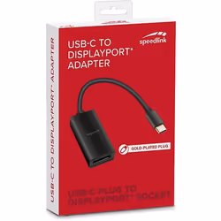 SPEEDLINK SL-180020-BK adaptateur graphique USB Noir