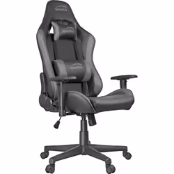 SPEEDLINK SL-660005-BKGY, Siège de jeu sur PC, 150 kg, Siège rembourré, Dossier rembourré, Noir, Noir, Gris